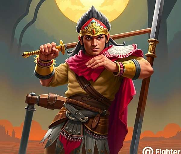 Mace Legendary Fighter Characters Indian warrior characters from Mace Legendary Fighter